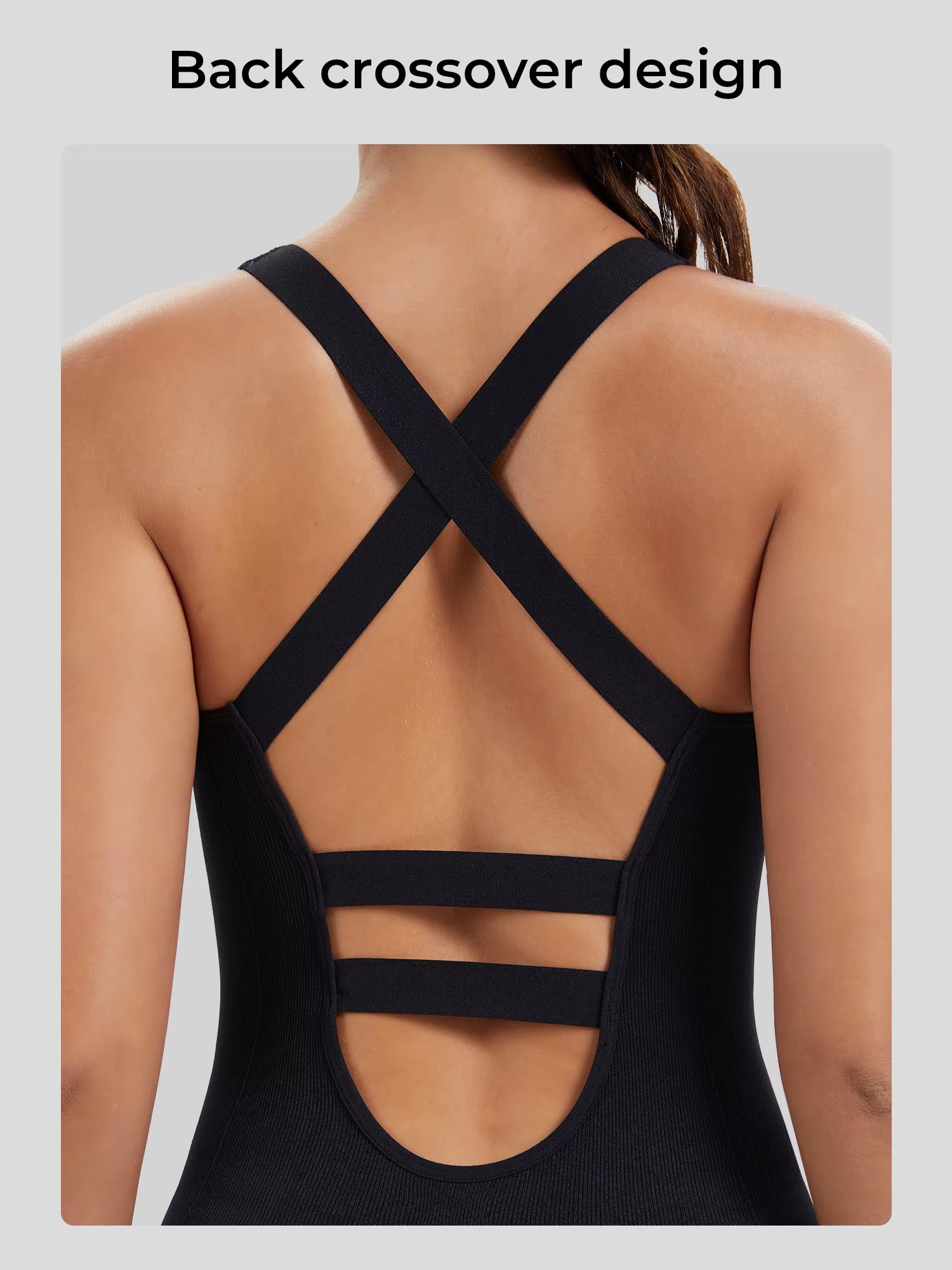 Knit Booty Lifting Bodysuit, Quick-Dry Running Yoga Outfit, Sport Pilates Gear, for Fashion Street Style Blogging Daily